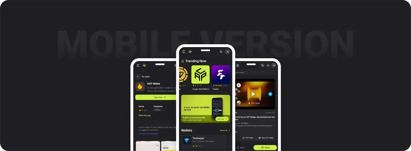 CAP Catalog Mobile version