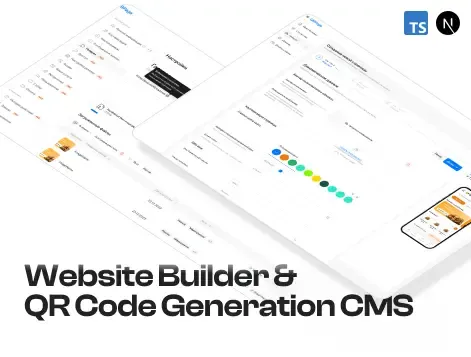 Admin Dashboard, qr code generator thumnbnail