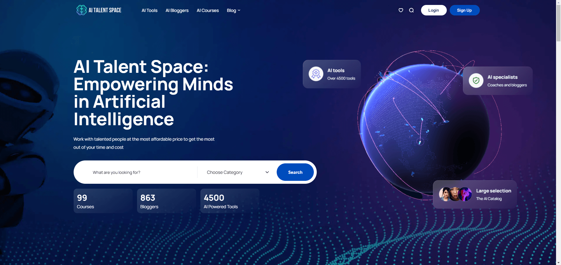 Home page